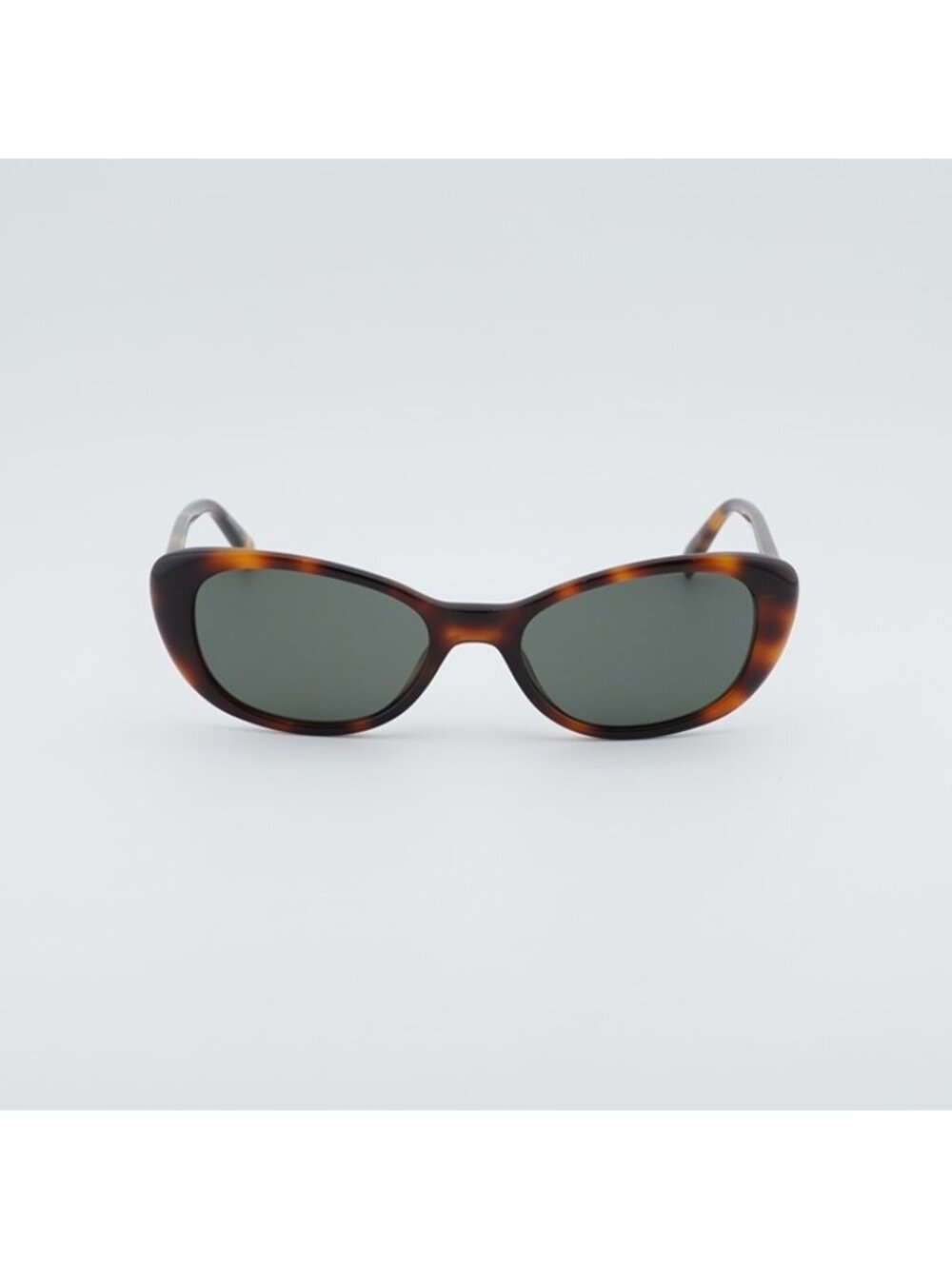 Saint Laurent SL822 002 Sunglasses Havana Cat Eye Frame, Grey Lenses - Picture 7 of 11